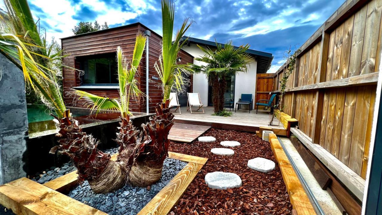 La Villa Canopee - Piscine Chauffee-Fibre-Clim-Jacuzzi Gujan-Mestras Exterior photo