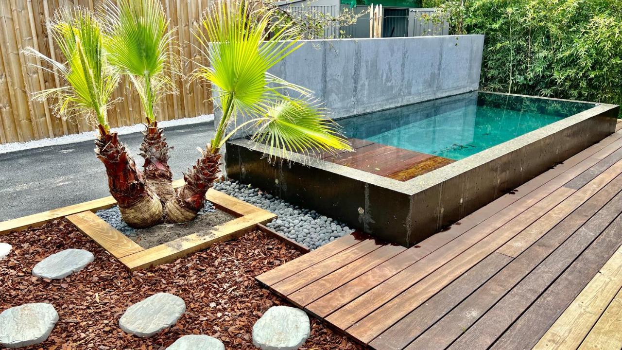 La Villa Canopee - Piscine Chauffee-Fibre-Clim-Jacuzzi Gujan-Mestras Exterior photo